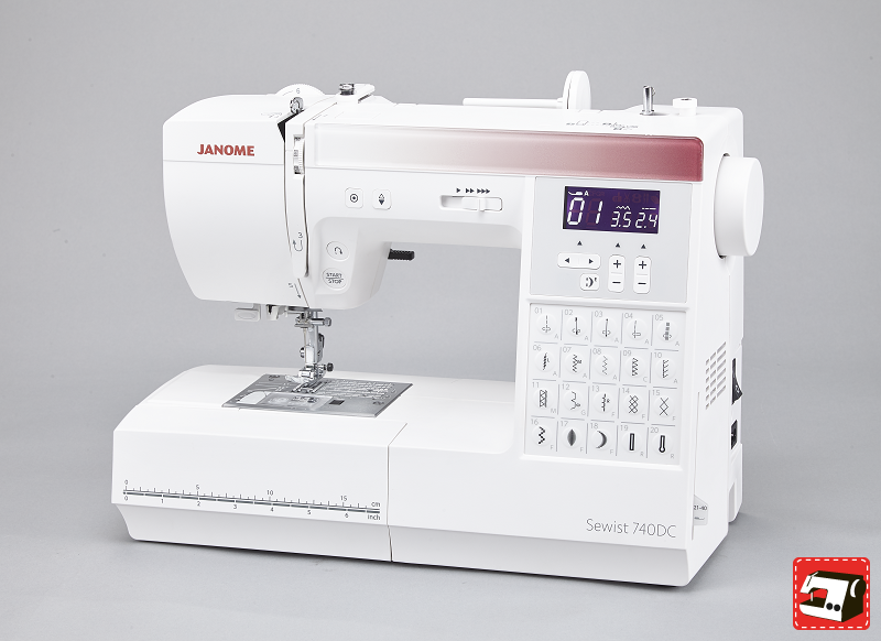 janome sewist 740DC Eltink Naaimachines