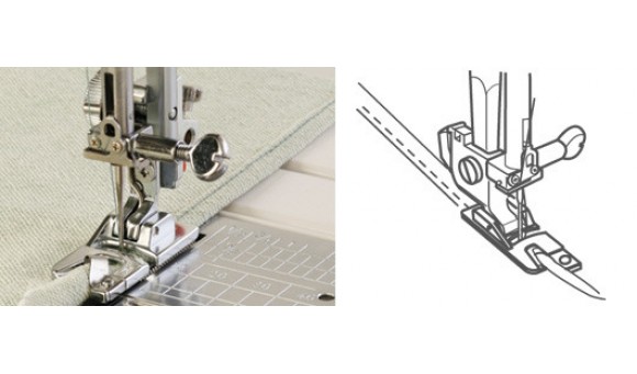 Rolzoomvoet "D2" 4 mm (9mm) Janome