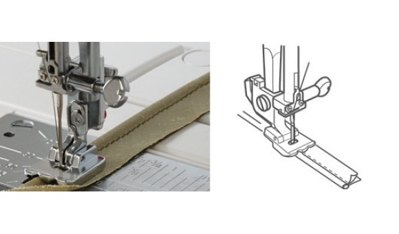 Paspelvoet I 9mm Janome