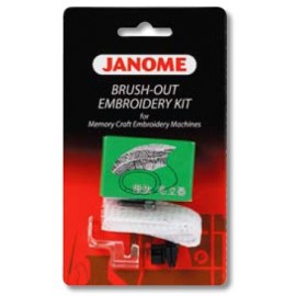 Janome Brush-out Borduurset verpakking